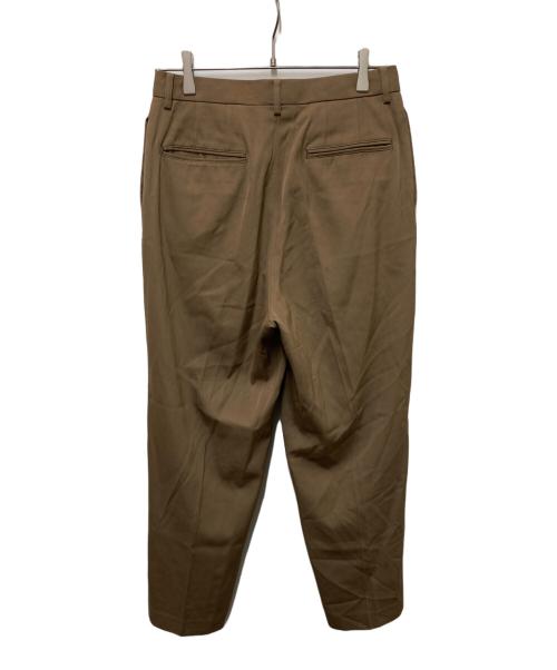 AURALEE（オーラリー）AURALEE (オーラリー) LIGHT WOOL MAX GABARDINE スラックスパンツ ブラウン サイズ:2の古着・服飾アイテム