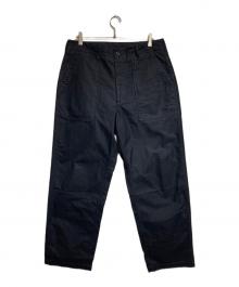 Engineered Garments（エンジニアドガーメンツ）の古着「ベイカーパンツ」｜ブラック