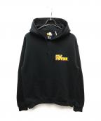 WACKO MARIA×PULP FICTIONワコマリア×パルプフィクション）の古着「PULLOVER HOODED SWEAT SHIRT」｜ブラック