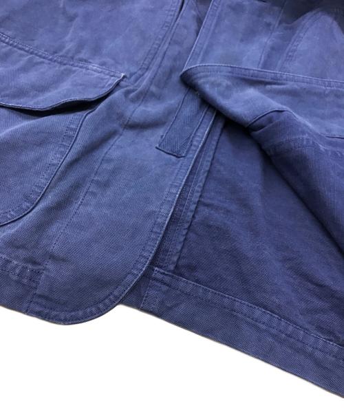 POLO RALPH LAUREN（ポロ・ラルフローレン）POLO RALPH LAUREN (ポロ・ラルフローレン) 80s-90s コーデュロイカラーハンティングジャケット ネイビー サイズ:Lの古着・服飾アイテム