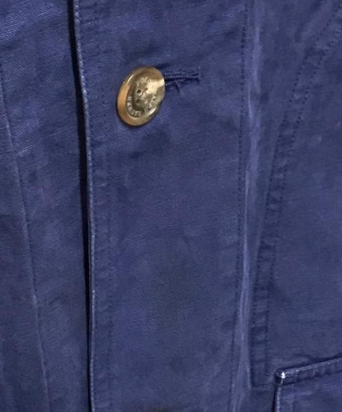 POLO RALPH LAUREN（ポロ・ラルフローレン）POLO RALPH LAUREN (ポロ・ラルフローレン) 80s-90s コーデュロイカラーハンティングジャケット ネイビー サイズ:Lの古着・服飾アイテム