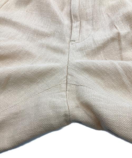 POLO RALPH LAUREN（ポロ・ラルフローレン）POLO RALPH LAUREN (ポロ・ラルフローレン) 80s-90s 2タックミックススラックス ベージュ サイズ:ーの古着・服飾アイテム