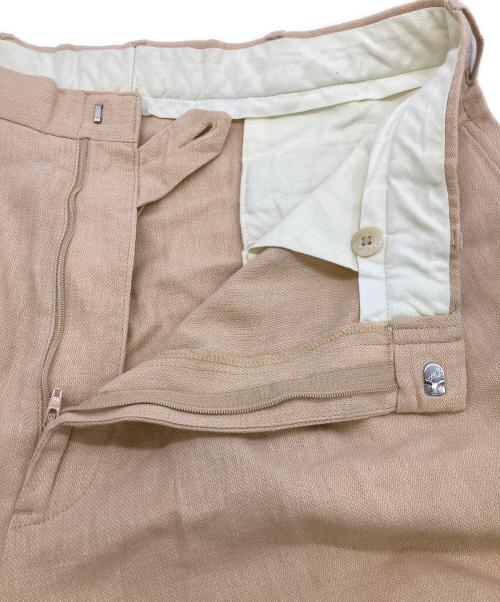 POLO RALPH LAUREN（ポロ・ラルフローレン）POLO RALPH LAUREN (ポロ・ラルフローレン) 80s-90s 2タックミックススラックス ベージュ サイズ:ーの古着・服飾アイテム