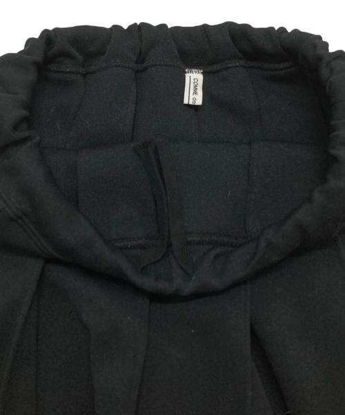 COMME des GARCONS（コムデギャルソン）COMME des GARCONS (コムデギャルソン) ジャージープリーツスカート ブラック サイズ:Mの古着・服飾アイテム