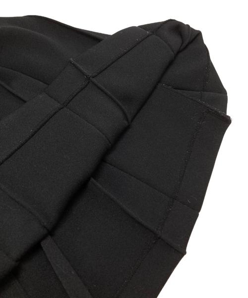 COMME des GARCONS（コムデギャルソン）COMME des GARCONS (コムデギャルソン) ジャージープリーツスカート ブラック サイズ:Mの古着・服飾アイテム