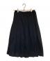 COMME des GARCONS（コムデギャルソン）の古着「ジャージープリーツスカート」｜ブラック