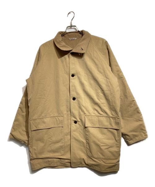 AURALEE（オーラリー）AURALEE (オーラリー) FINX HARD TWIST GABARDINE BLOUSON/フィンクスハードツイストギャバジンブルゾン ブラウン サイズ:3の古着・服飾アイテム