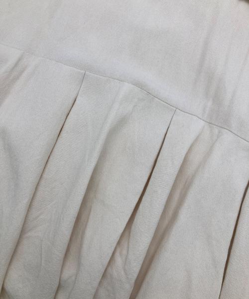 CLANE（クラネ）CLANE (クラネ) ビッグカラーワンピース ベージュ サイズ:2の古着・服飾アイテム