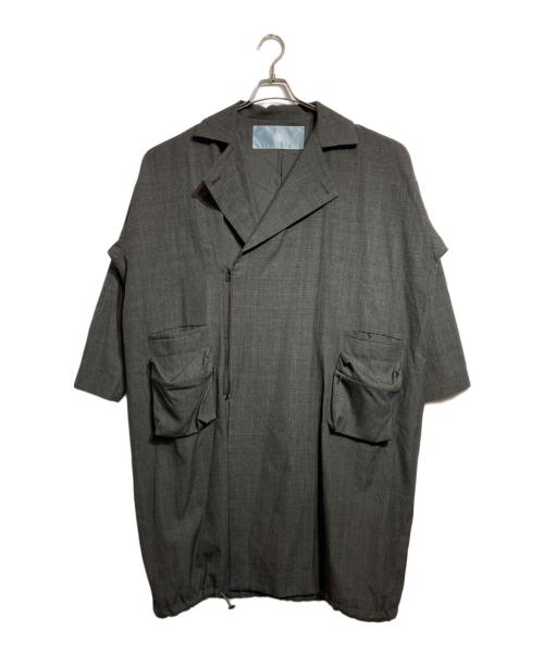 Dulcamara（ドゥルカマラ）Dulcamara (ドゥルカマラ) よそいきWモッズロングコート ブラウン サイズ:1の古着・服飾アイテム