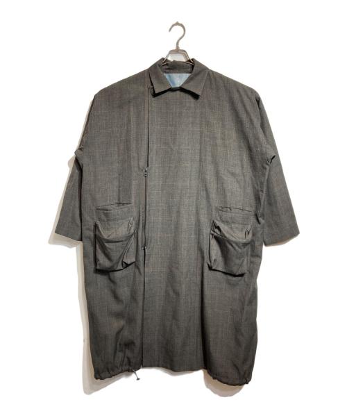 Dulcamara（ドゥルカマラ）Dulcamara (ドゥルカマラ) よそいきWモッズロングコート ブラウン サイズ:1の古着・服飾アイテム