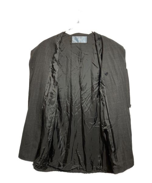 Dulcamara（ドゥルカマラ）Dulcamara (ドゥルカマラ) よそいきWモッズロングコート ブラウン サイズ:1の古着・服飾アイテム