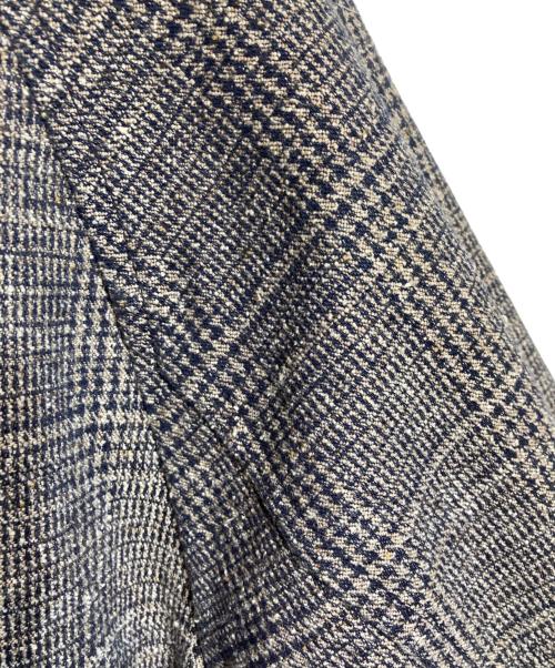 Edwina Horl（エドウィナ ホール）Edwina Horl (エドウィナ ホール) ツイードモーターサイクルコート グレー サイズ:Sの古着・服飾アイテム