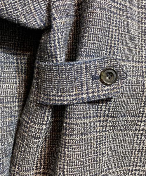 Edwina Horl（エドウィナ ホール）Edwina Horl (エドウィナ ホール) ツイードモーターサイクルコート グレー サイズ:Sの古着・服飾アイテム