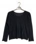 PLEATS PLEASE（プリーツプリーズ）の古着「プリーツカットソー」｜ブラック