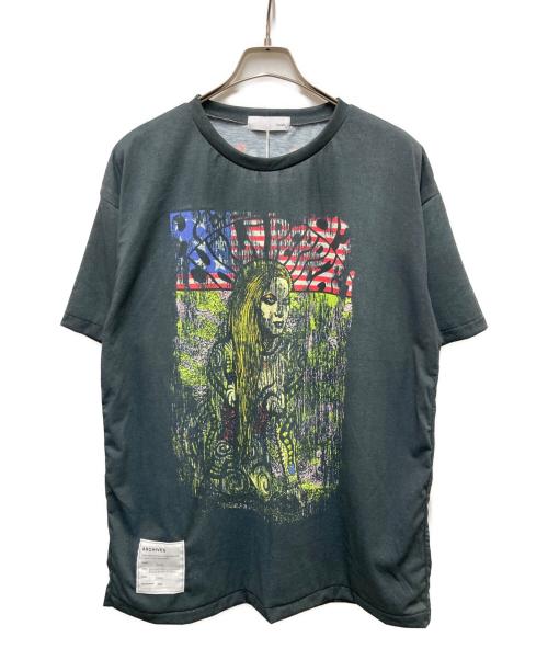 TOLQ（トルク）TOLQ (トルク) Red Hot Cxxxx Pxxxxxx Frank Kxxxx T-shirt グレー サイズ:4の古着・服飾アイテム
