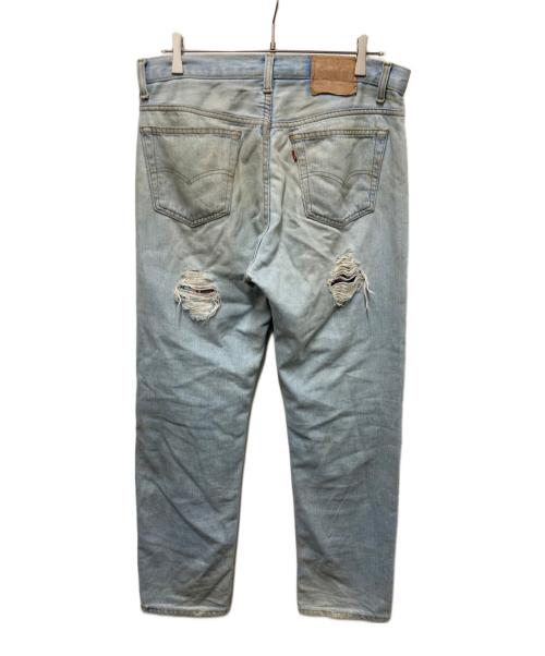 LEVI'S（リーバイス）LEVI'S (リーバイス) ペイントリメイクデニムパンツ インディゴ サイズ:34の古着・服飾アイテム