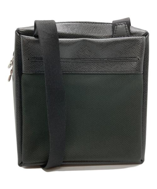 LOUIS VUITTON（ルイ ヴィトン）LOUIS VUITTON (ルイ ヴィトン) タイガ サヤン ショルダーバッグ ブラック×グリーンの古着・服飾アイテム