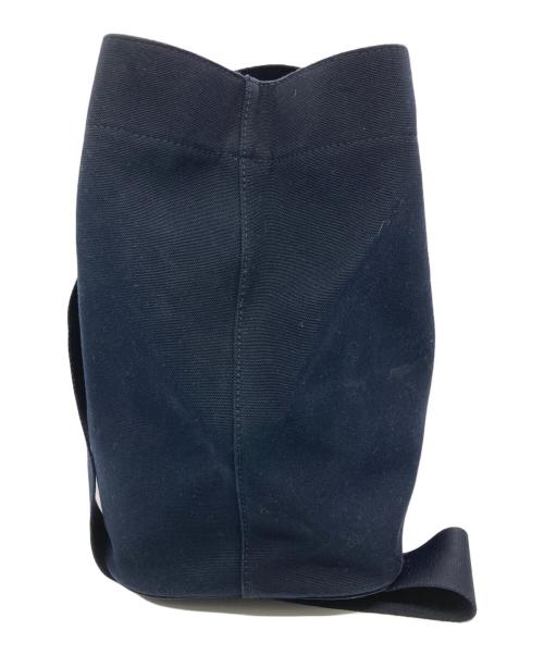 STUDIO NICHOLSON（スタジオ ニコルソン）STUDIO NICHOLSON (スタジオ ニコルソン) SLIDE NYLON CROSS BODY BAG ネイビーの古着・服飾アイテム