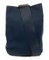 STUDIO NICHOLSON (スタジオ ニコルソン) SLIDE NYLON CROSS BODY BAG ネイビー：18000円