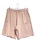 maison kitsune（メゾンキツネ）の古着「BOLD FOX HEAD PATCH OVERSIZE JOG SHORTS」｜ピンク
