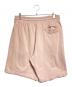 maison kitsune (メゾンキツネ) BOLD FOX HEAD PATCH OVERSIZE JOG SHORTS ピンク サイズ:L：7000円
