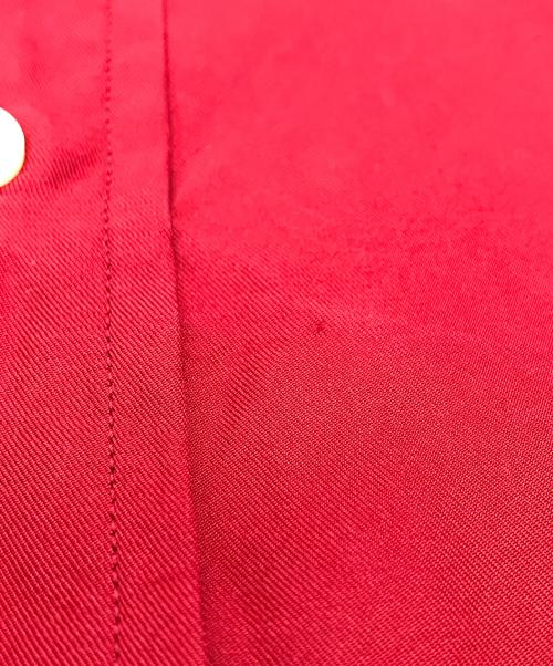 RALPH LAUREN（ラルフローレン）RALPH LAUREN (ラルフローレン) 90s シルクサテンシャツ レッド サイズ:Mの古着・服飾アイテム