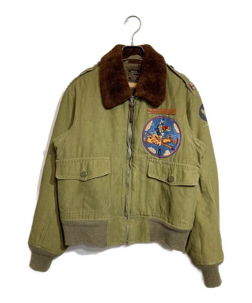BUZZ RICKSON'S（バズリクソンズ）BUZZ RICKSON'S (バズリクソンズ) TYPE B-10フライトジャケット カーキ サイズ:38の古着・服飾アイテム