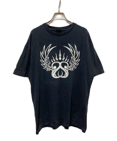 stussy（ステューシー）stussy (ステューシー) プリントTシャツ ネイビー サイズ:不明の古着・服飾アイテム