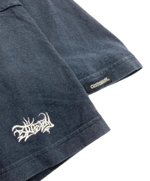stussy（ステューシー）stussy (ステューシー) プリントTシャツ ネイビー サイズ:不明の古着・服飾アイテム