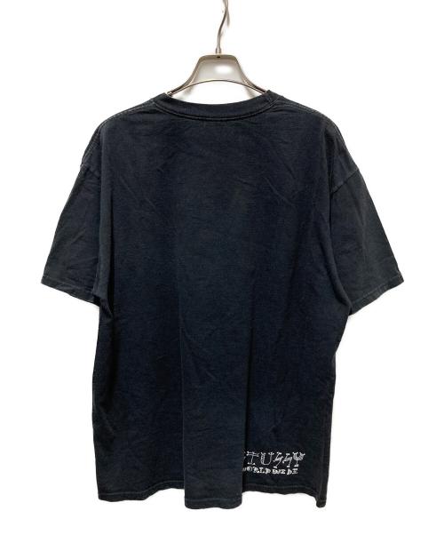 stussy（ステューシー）stussy (ステューシー) スカルプリントtee ブラック サイズ:SIZE Lの古着・服飾アイテム