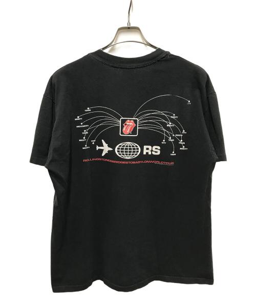 ROLLING STONES（ローリングストーンズ）ROLLING STONES (ローリングストーンズ) 90s BRIDGES TO BABYLON WORLD TOUR ブラック サイズ:XLの古着・服飾アイテム