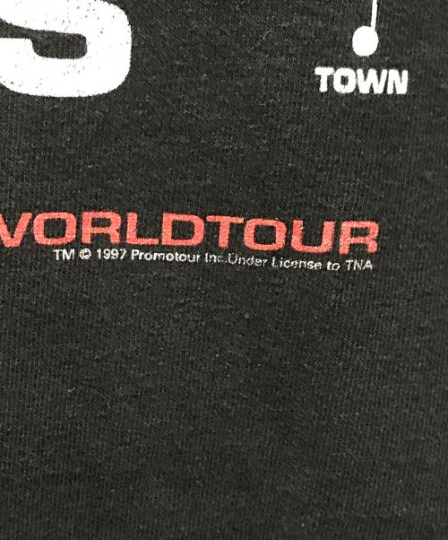 ROLLING STONES（ローリングストーンズ）ROLLING STONES (ローリングストーンズ) 90s BRIDGES TO BABYLON WORLD TOUR ブラック サイズ:XLの古着・服飾アイテム