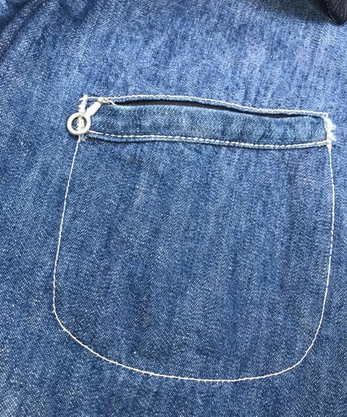 KEY IMPERIAL（キーインペリアル）KEY IMPERIAL (キーインペリアル) 70sデニムワークジャケット インディゴ サイズ:44の古着・服飾アイテム