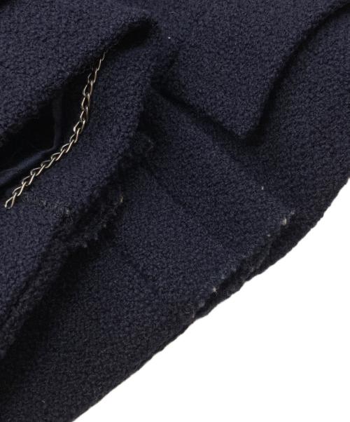 CHANEL（シャネル）CHANEL (シャネル) ショートダッフルコート ネイビー サイズ:40の古着・服飾アイテム
