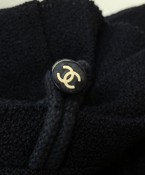CHANEL（シャネル）CHANEL (シャネル) ショートダッフルコート ネイビー サイズ:40の古着・服飾アイテム