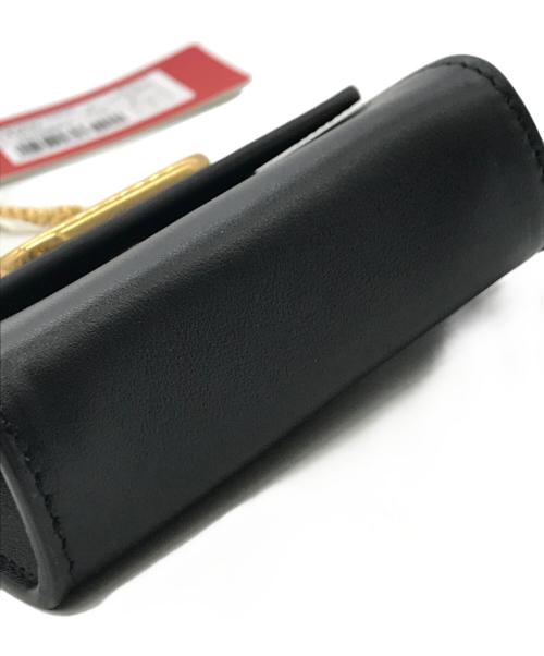 VALENTINO（ヴァレンティノ）VALENTINO (ヴァレンティノ) micro cross チェーンショルダーバッグ ブラックの古着・服飾アイテム