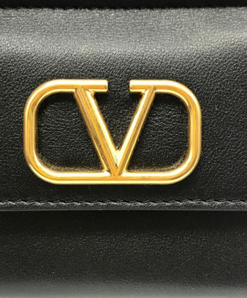 VALENTINO（ヴァレンティノ）VALENTINO (ヴァレンティノ) micro cross チェーンショルダーバッグ ブラックの古着・服飾アイテム