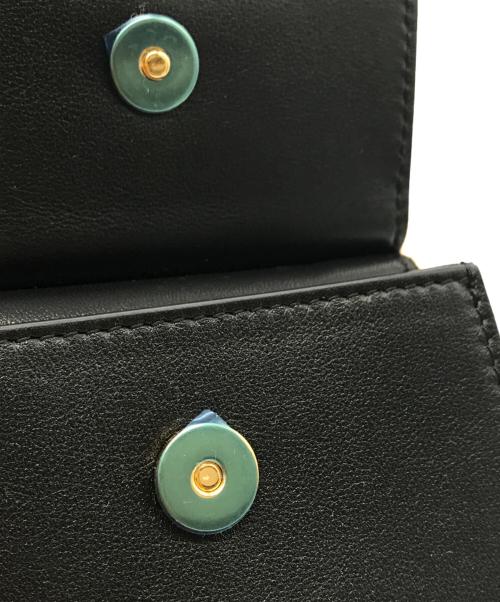 VALENTINO（ヴァレンティノ）VALENTINO (ヴァレンティノ) micro cross チェーンショルダーバッグ ブラックの古着・服飾アイテム