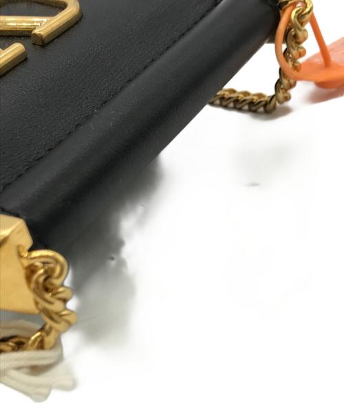 VALENTINO（ヴァレンティノ）VALENTINO (ヴァレンティノ) micro cross チェーンショルダーバッグ ブラックの古着・服飾アイテム