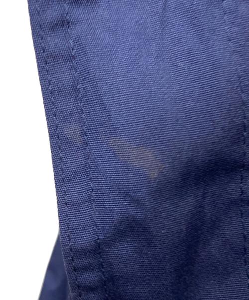 Eddie Bauer（エディーバウアー）Eddie Bauer (エディーバウアー) 80sステンカラージップアップコート ネイビー サイズ:XLの古着・服飾アイテム