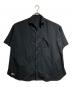 FreshService（フレッシュサービス）の古着「COOLFIBER OPEN COLLAR S/S SHIRT/クールファイバー オープンカラー ショートスリーブ シャツ」｜ブラック