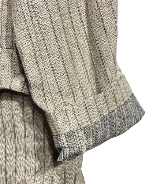 plantation（プランテーション）plantation (プランテーション) CLヘリンボンチェスターコート/Herringbone Chester Coat グレー サイズ:Mの古着・服飾アイテム