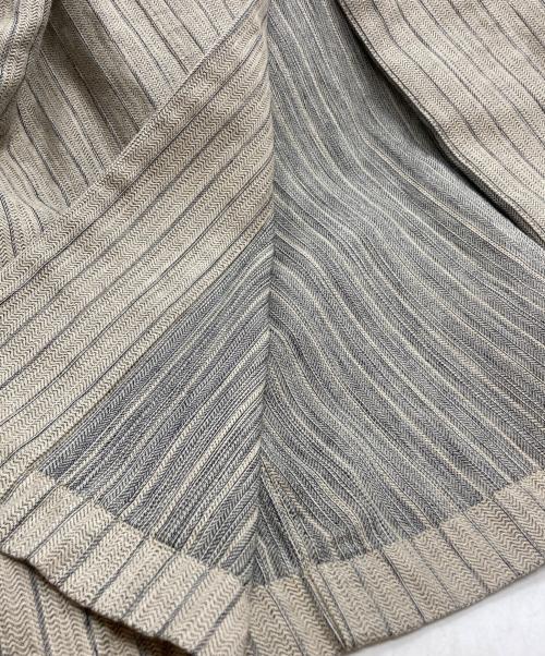 plantation（プランテーション）plantation (プランテーション) CLヘリンボンチェスターコート/Herringbone Chester Coat グレー サイズ:Mの古着・服飾アイテム