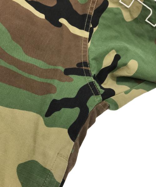 SUPREME（シュプリーム）SUPREME (シュプリーム) Spellout Embroidered Ripstop Track Jacket カーキ サイズ:Mの古着・服飾アイテム