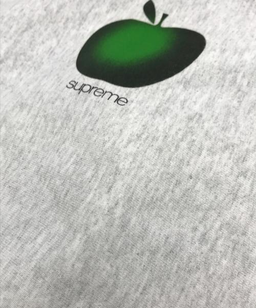 SUPREME（シュプリーム）Supreme (シュプリーム) Apple Hooded Sweatshirt グレー サイズ:Lの古着・服飾アイテム