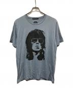 THEE Hysteric Glamourジェーヒステリックグラマー）の古着「KEITH TEE」｜スカイブルー