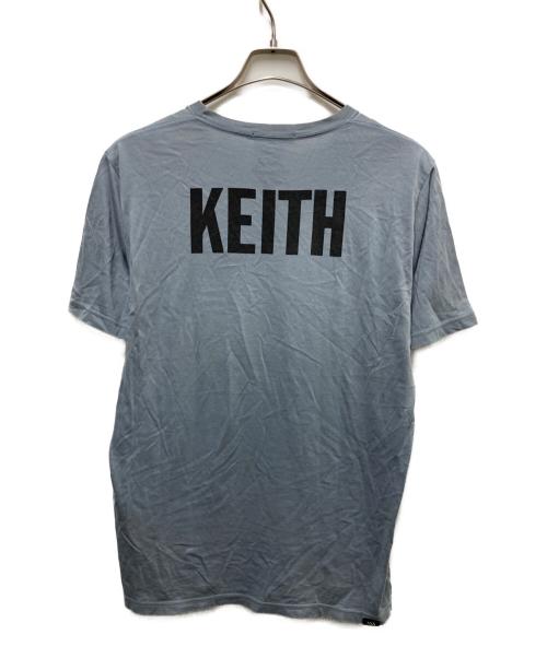 THEE Hysteric Glamour（ジェーヒステリックグラマー）THEE Hysteric Glamour (ジェーヒステリックグラマー) KEITH TEE スカイブルー サイズ:Lの古着・服飾アイテム