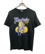Hysteric Glamourヒステリックグラマー）の古着「ヒスガールプリントTシャツ」｜ブラック