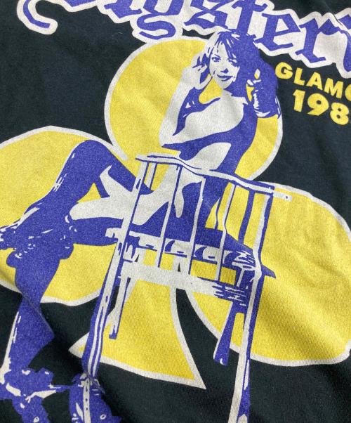 Hysteric Glamour（ヒステリックグラマー）Hysteric Glamour (ヒステリックグラマー) ヒスガールプリントTシャツ ブラック サイズ:Lの古着・服飾アイテム