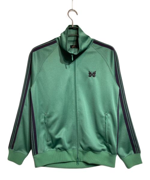 Needles（ニードルズ）Needles (ニードルズ) Track Jacket Poly Smooth/トラックジャケットポリスムース グリーン サイズ:Ｍの古着・服飾アイテム